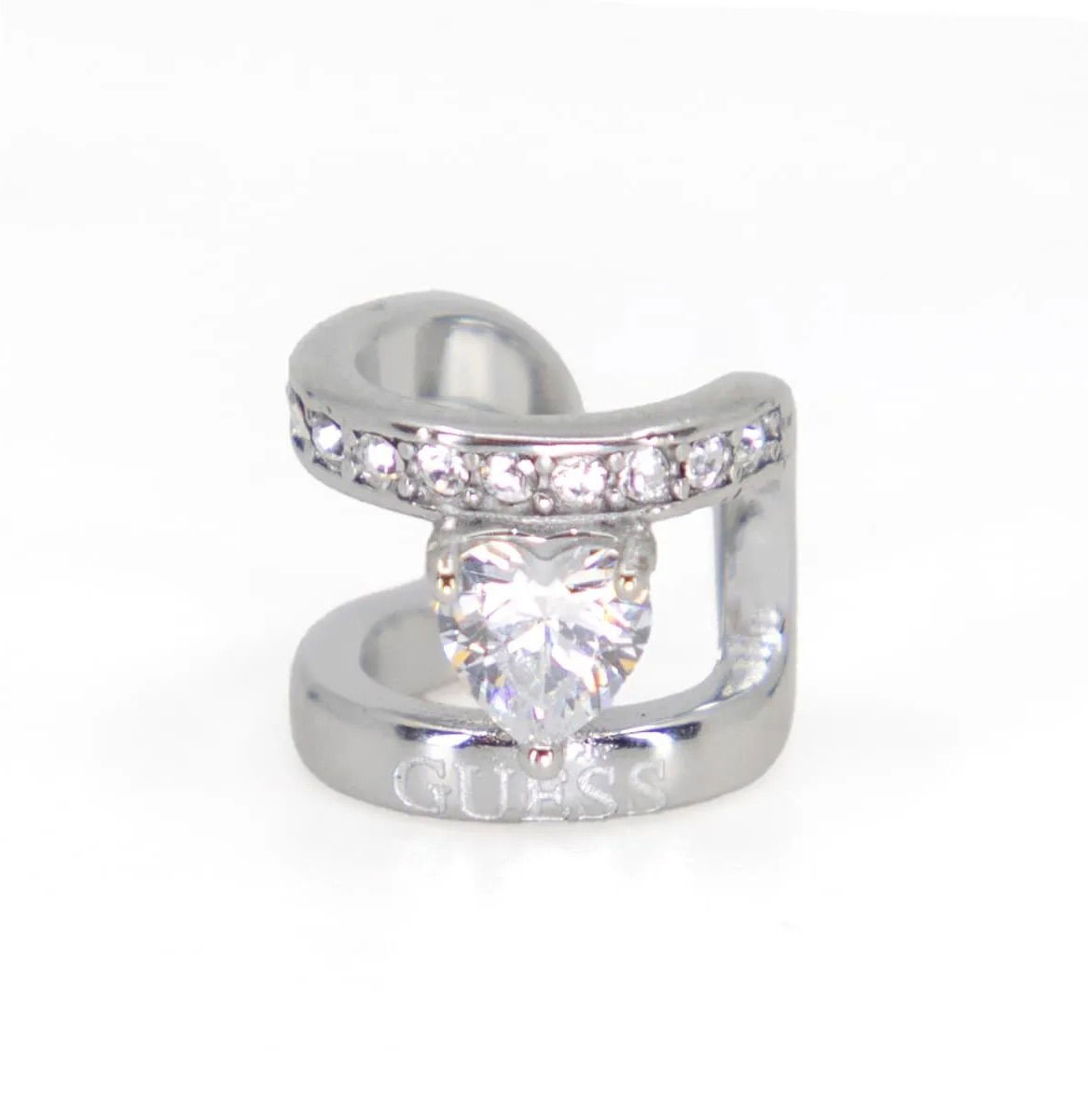 Guess Jgujube04660jwrhtu Kadın Kalpli Küpe