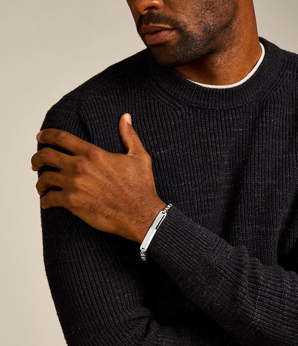 Fossil Jf04767-040 Erkek Çelik Bileklik