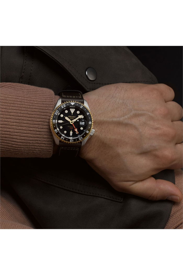 Seiko 5 Sports Ssk036k GMT Otomatik Erkek Saati