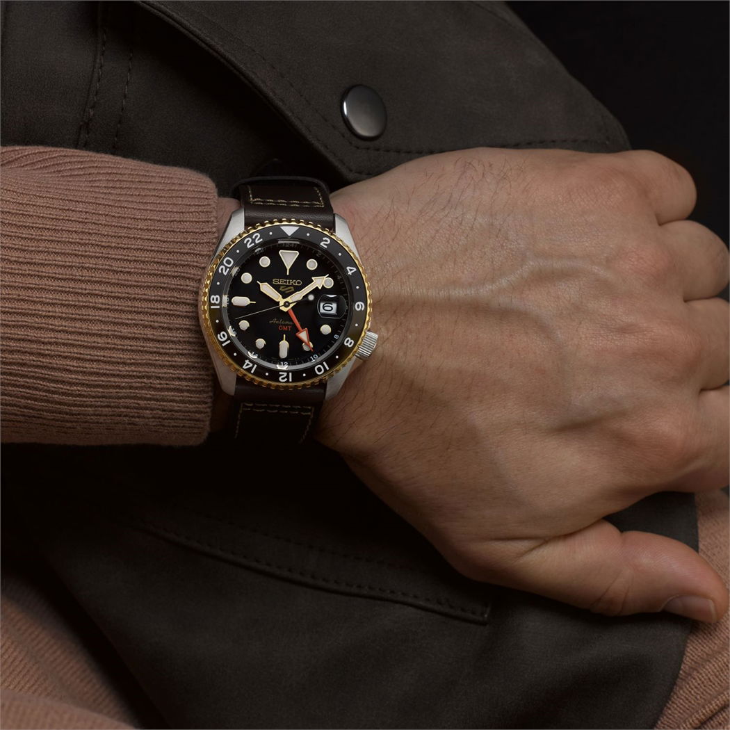 Seiko 5 Sports Ssk036k GMT Otomatik Erkek Saati