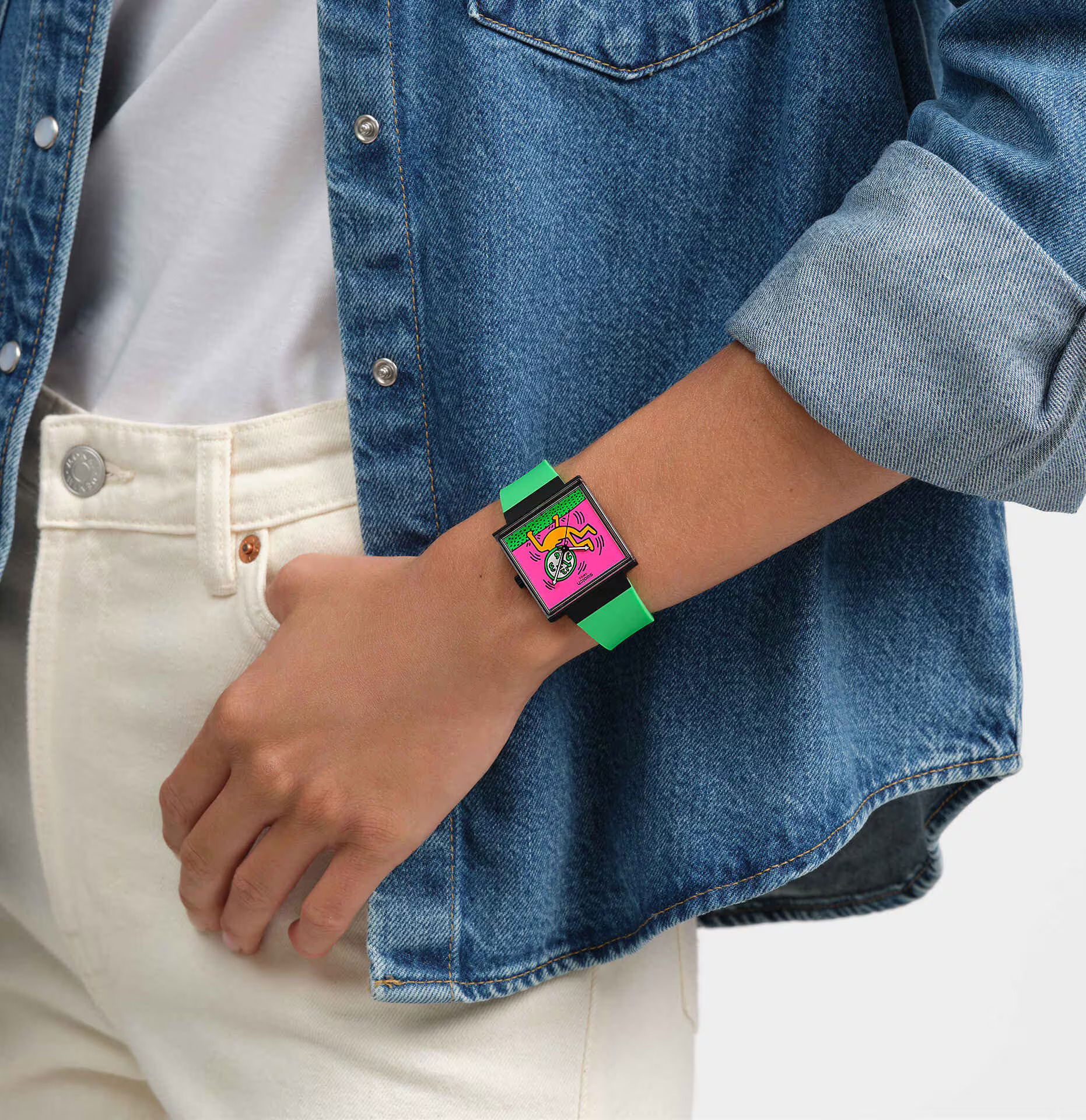 Swatch So34z102 Breaks Off Kol Saati