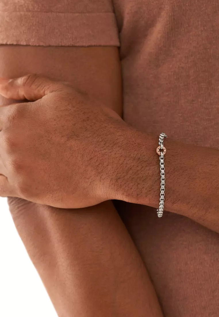 Fossil Jof00945-998 Erkek Çelik Bileklik