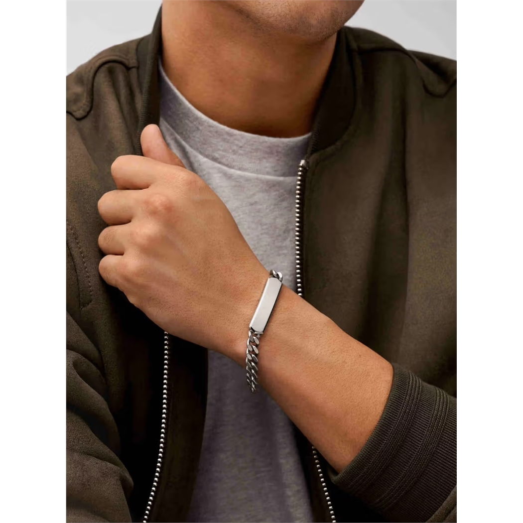 Fossil Jof01069-040 Erkek Çelik Bileklik