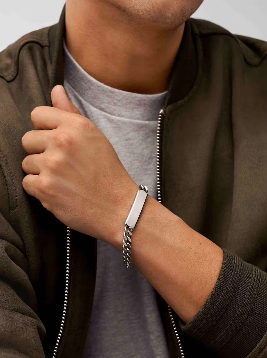 Fossil Jof01069-040 Erkek Çelik Bileklik