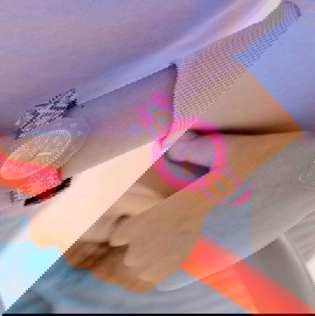 Flik Flak Fpsp072 Loop In Pink Çocuk Kol Saati