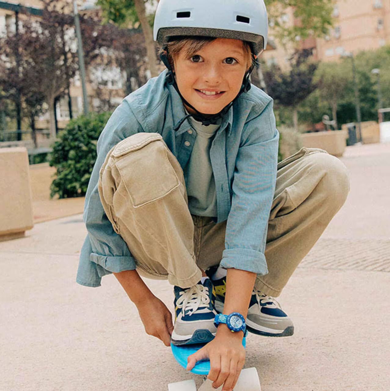 Flik Flak Fpsp074 Loop In Blue Çocuk Kol Saati