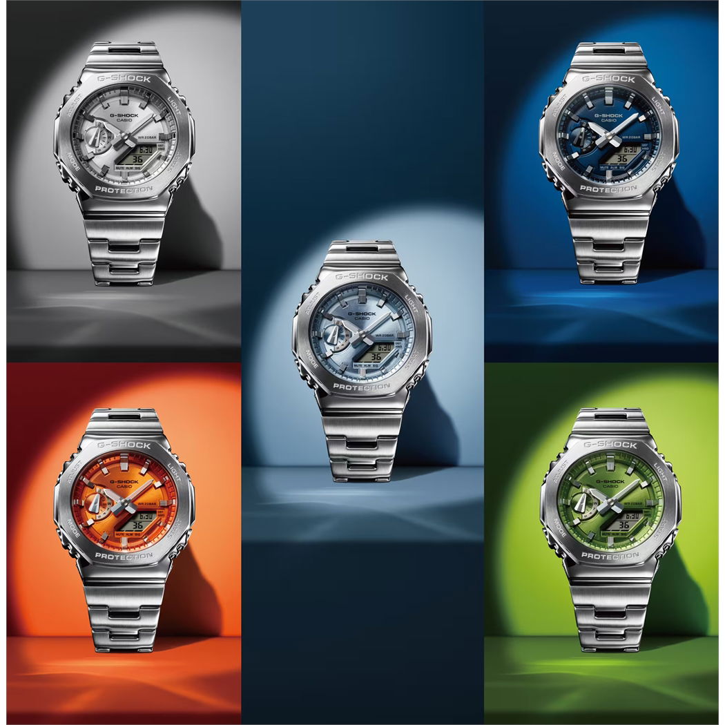 Casio Gm-2110D-4Adr G-STEEL Erkek Kol Saati