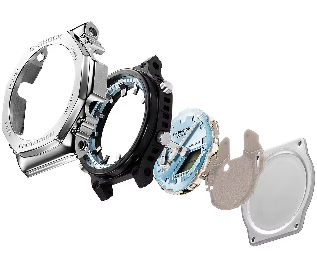 Casio Gm-2110D-4Adr G-STEEL Erkek Kol Saati