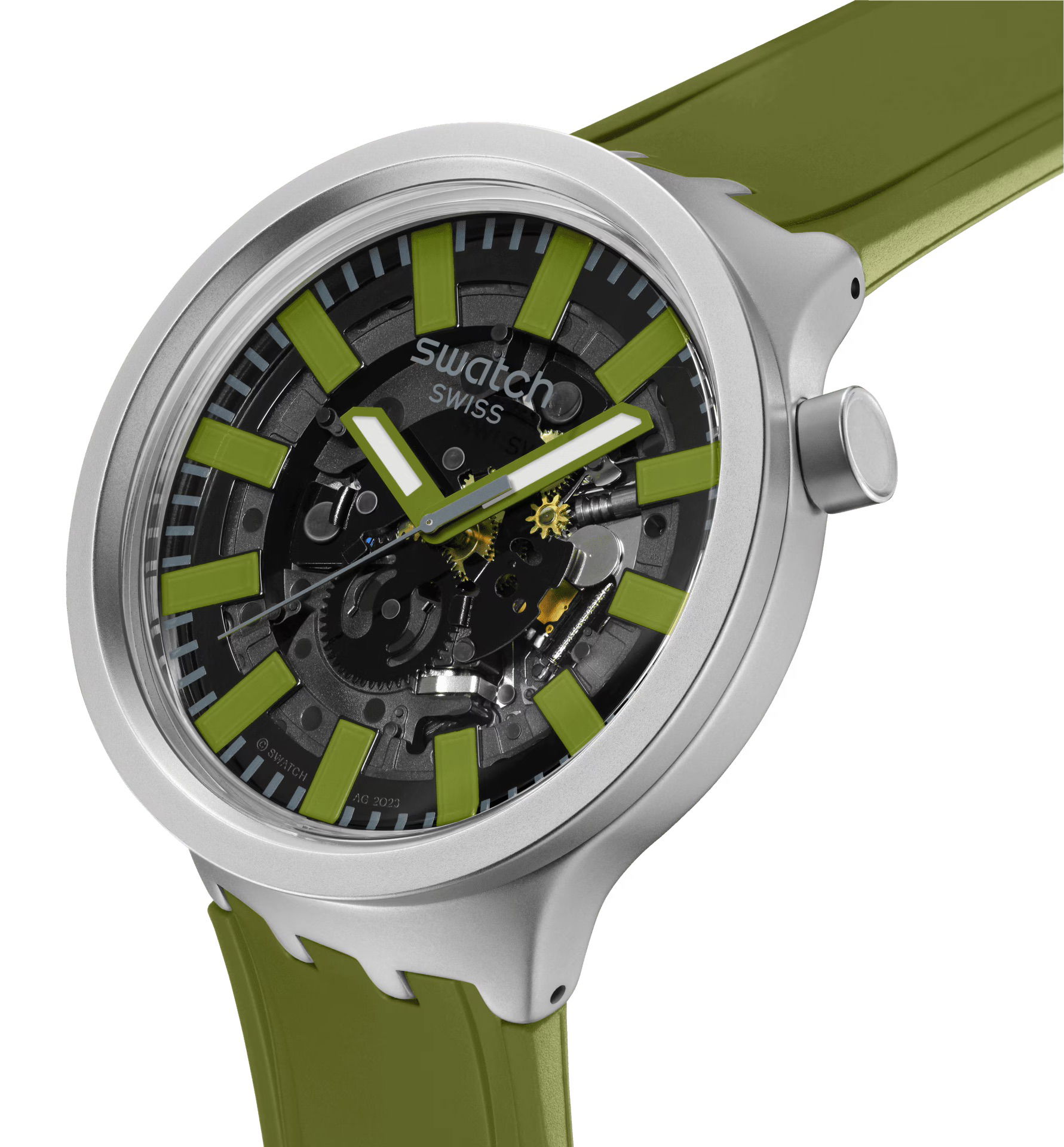 Swatch Sb07s118 Thru The Underbrush Erkek Kol Saati