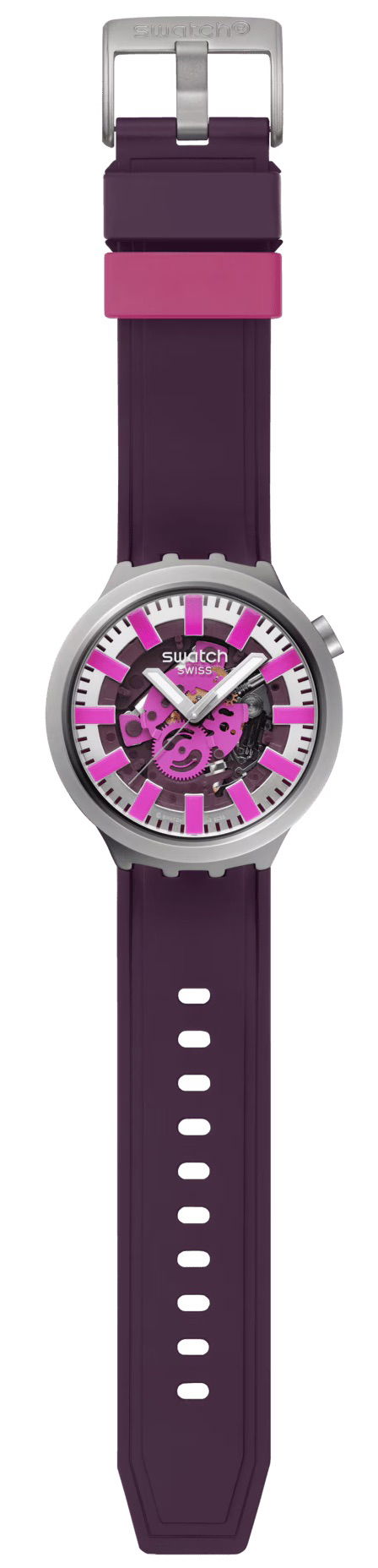 Swatch Sb07s120 Audacious Acai Erkek Kol Saati