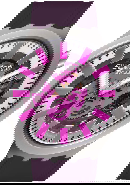 Swatch Sb07s120 Audacious Acai Erkek Kol Saati