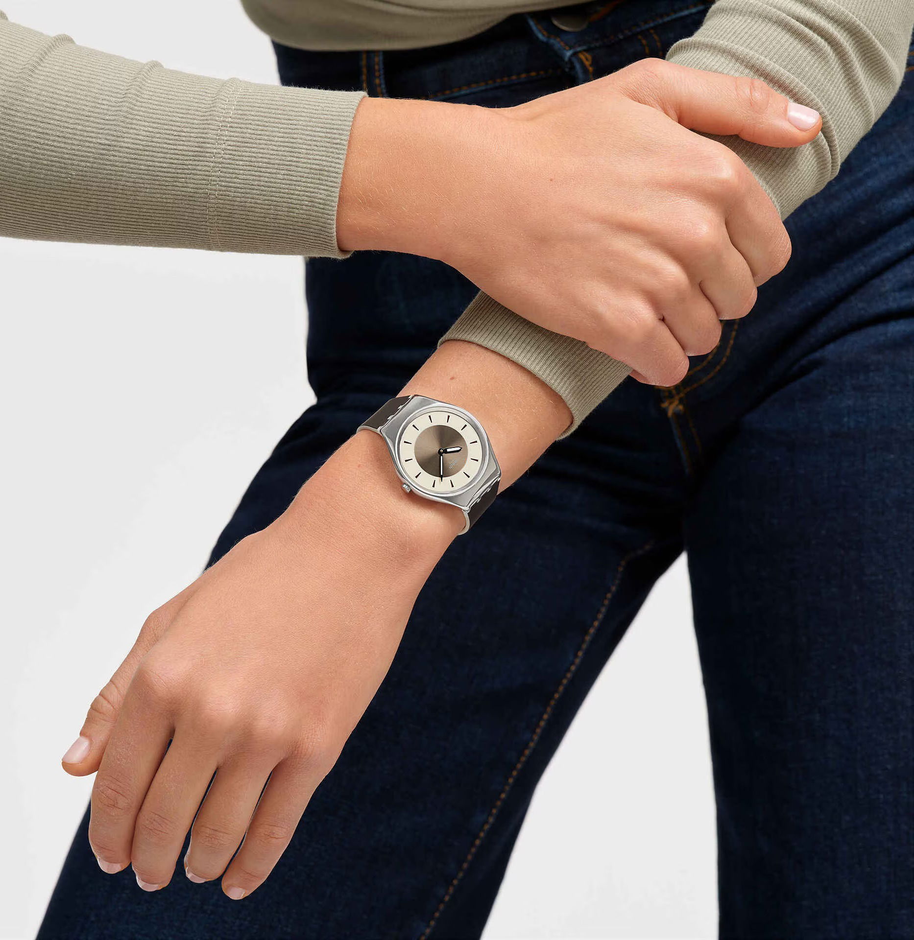 Swatch Syxs158 Hazel Delight Kadın Kol Saati