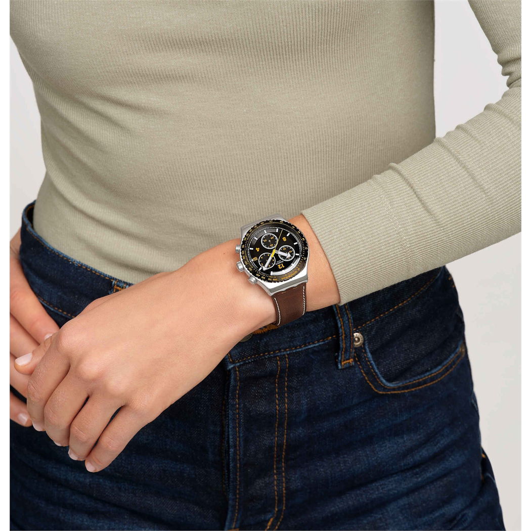 Swatch Yvs530 CANYON CHASER Erkek Kol Saati