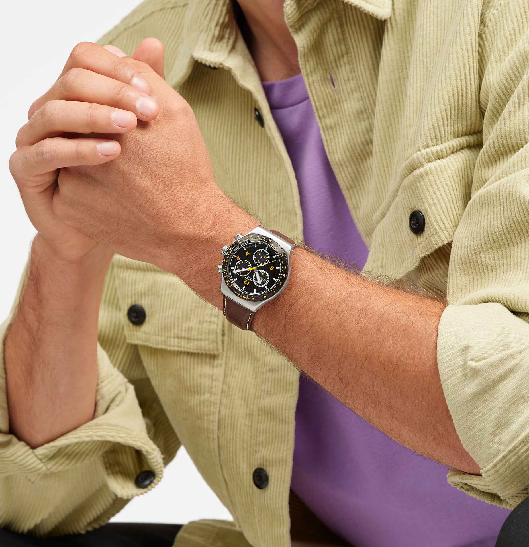 Swatch Yvs530 Canyon Chaser Erkek Kol Saati