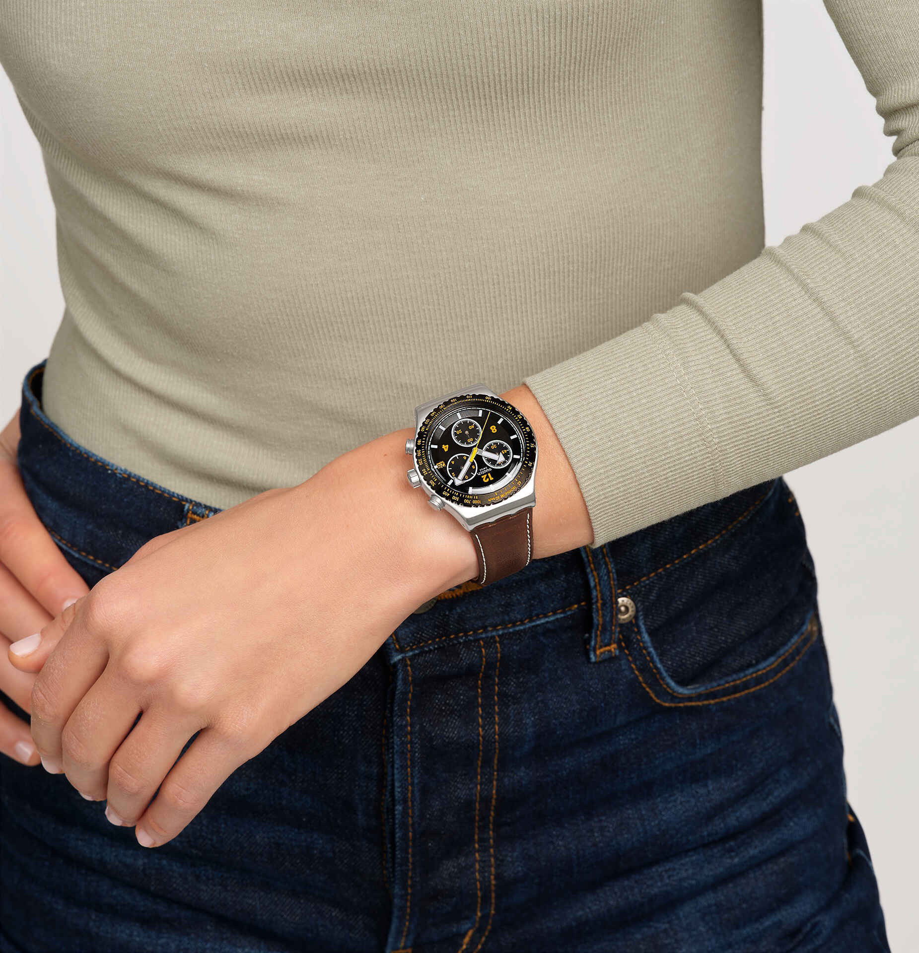 Swatch Yvs530 Canyon Chaser Erkek Kol Saati