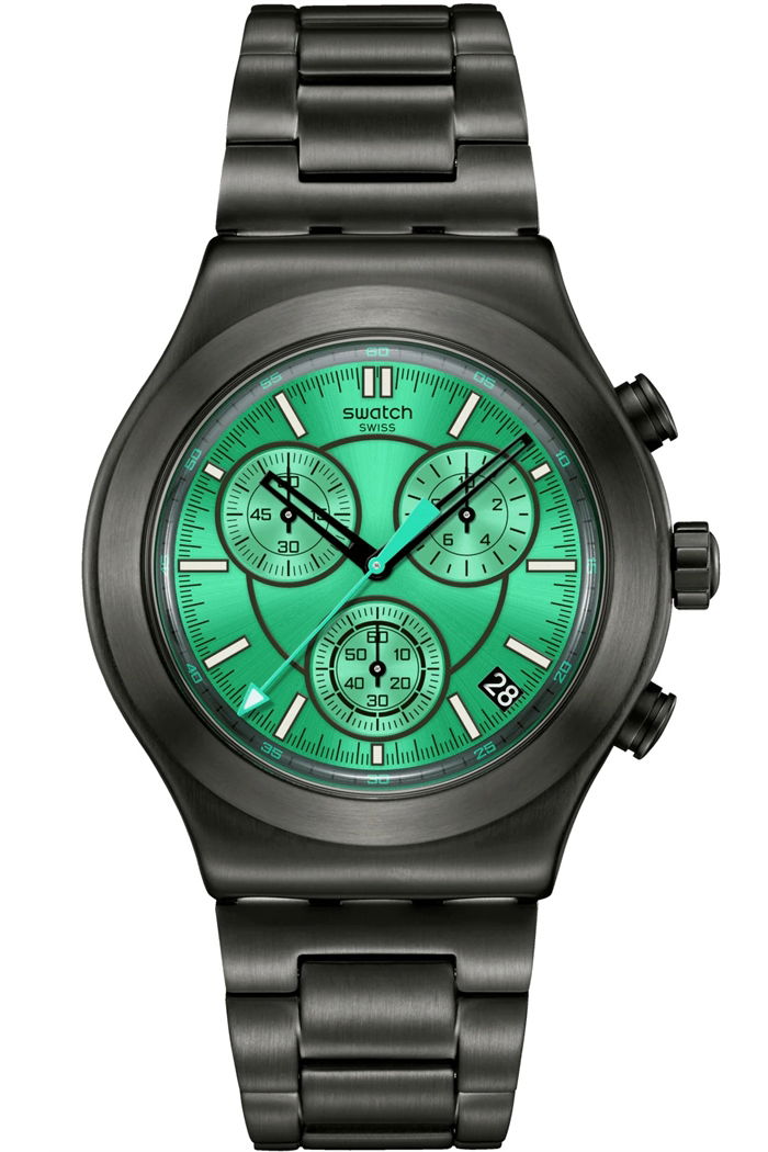 Swatch Yvm407g OBSESSIVELY OBSIDIAN