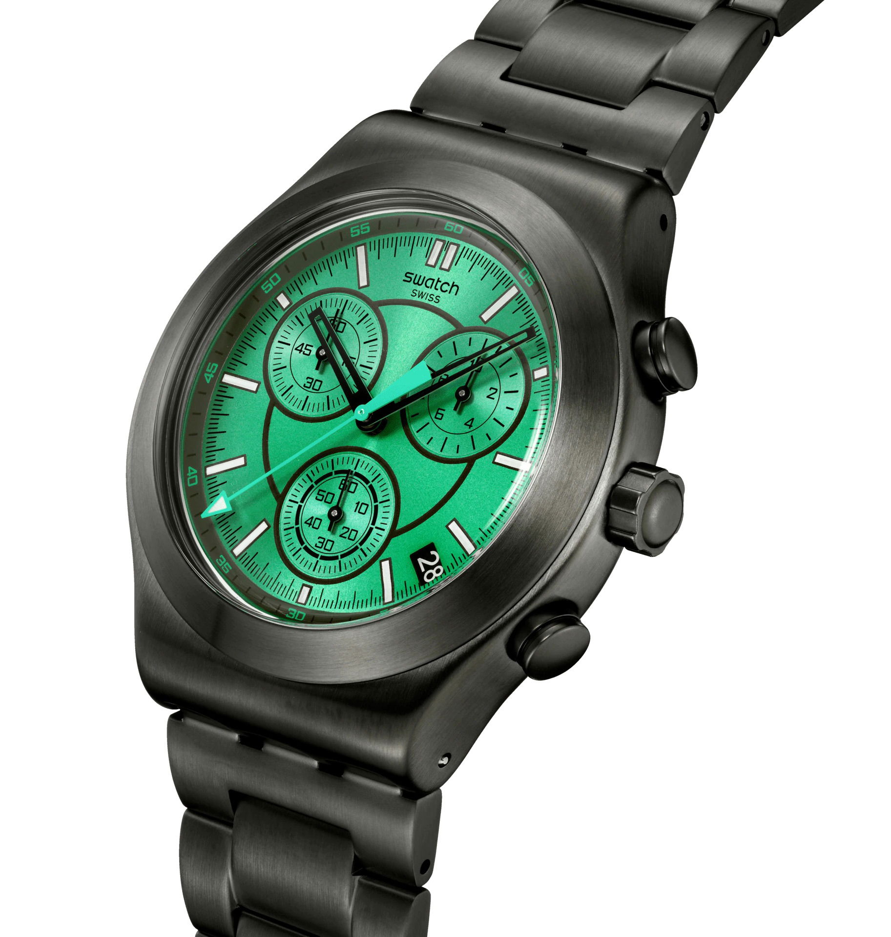 Swatch Yvm407g OBSESSIVELY OBSIDIAN