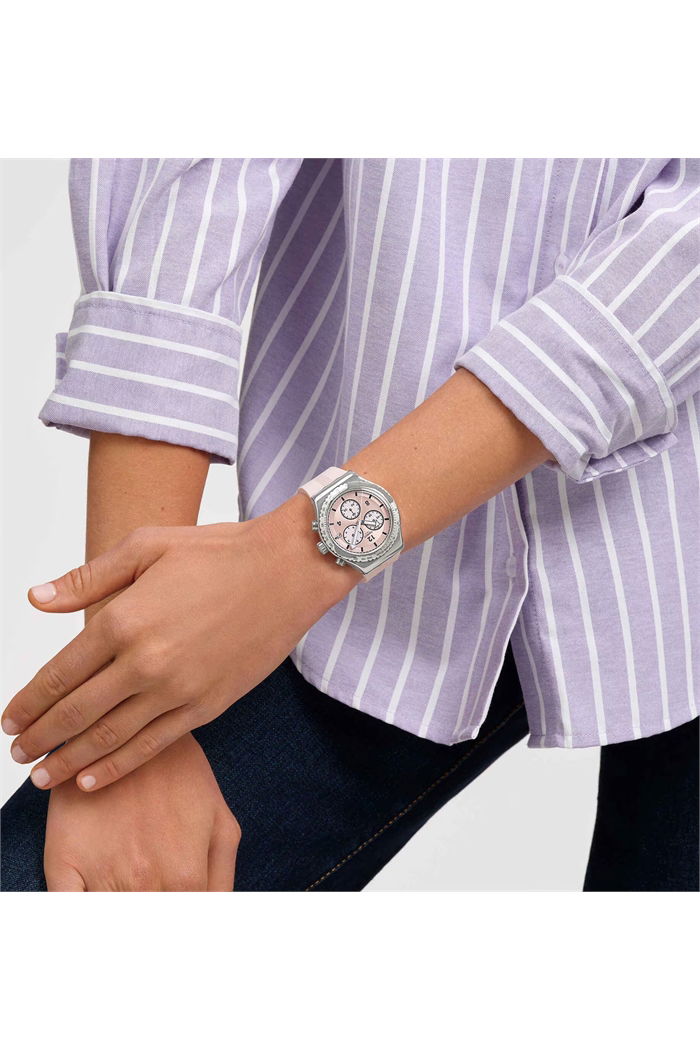 Swatch Yvs532 POPPINGLY PINK