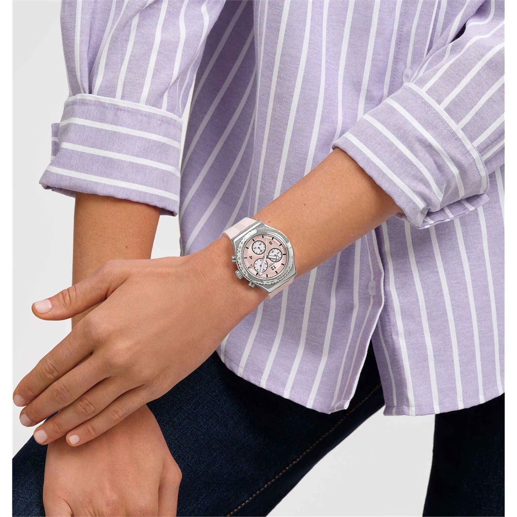 Swatch Yvs532 POPPINGLY PINK