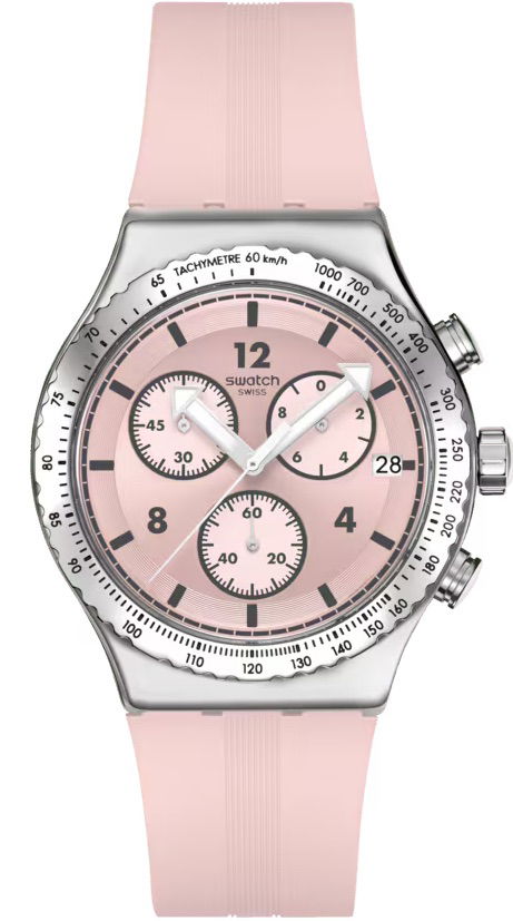Swatch Yvs532 Poppingly Pink Kadın Kol Saati