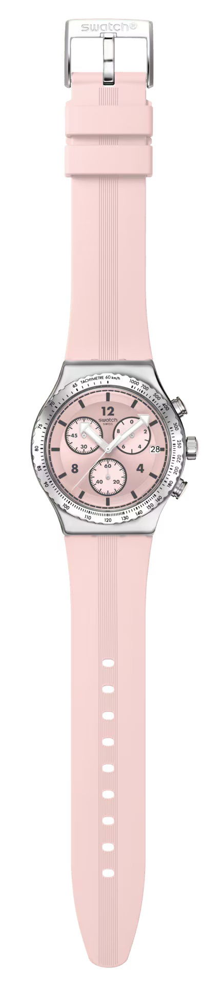 Swatch Yvs532 Poppingly Pink Kadın Kol Saati