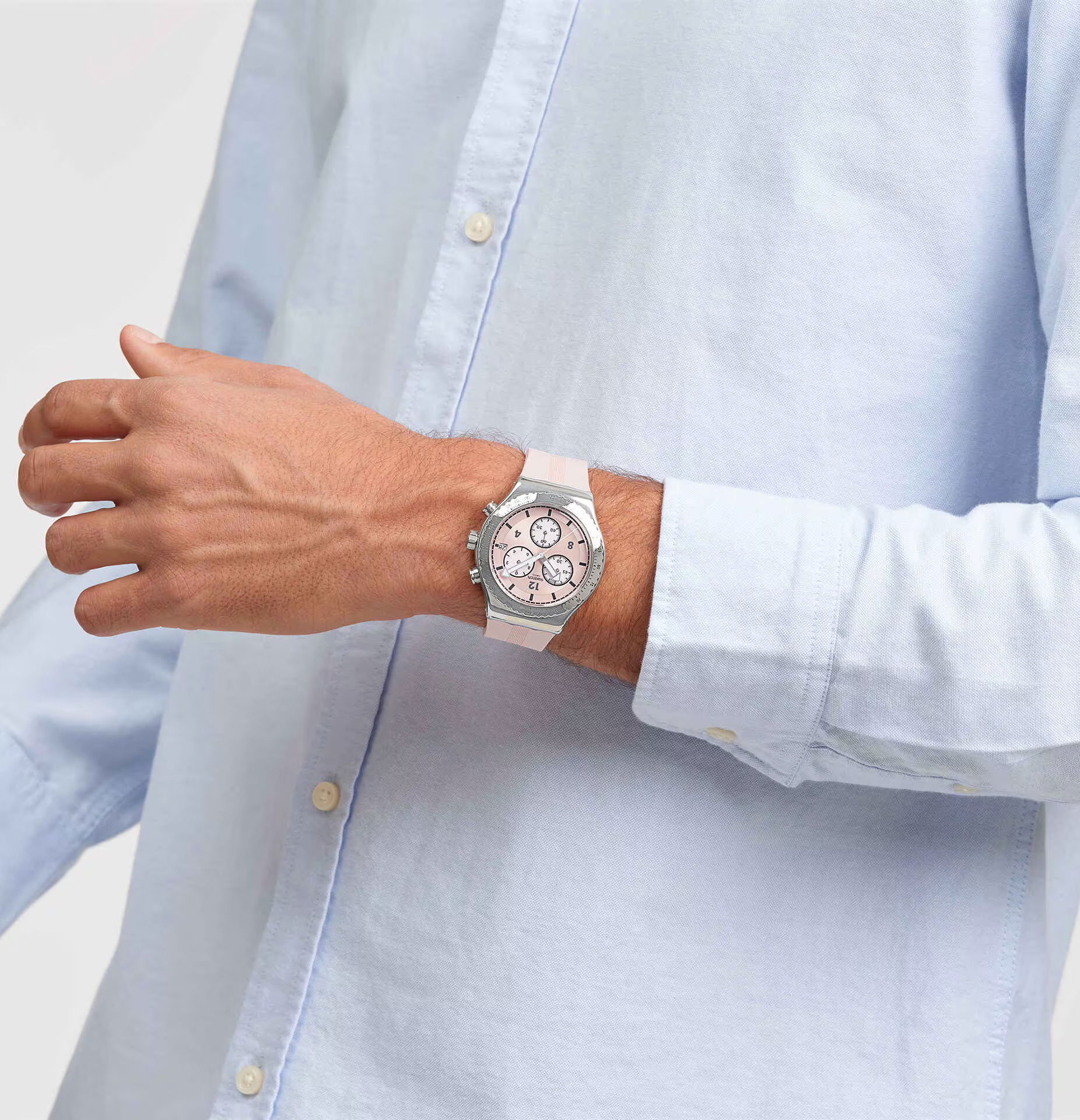 Swatch Yvs532 Poppingly Pink Kadın Kol Saati