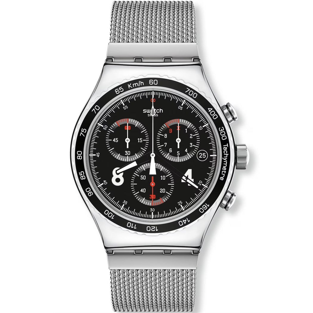 Swatch Yvs401gb BLACKIE Erkek Kol Saati