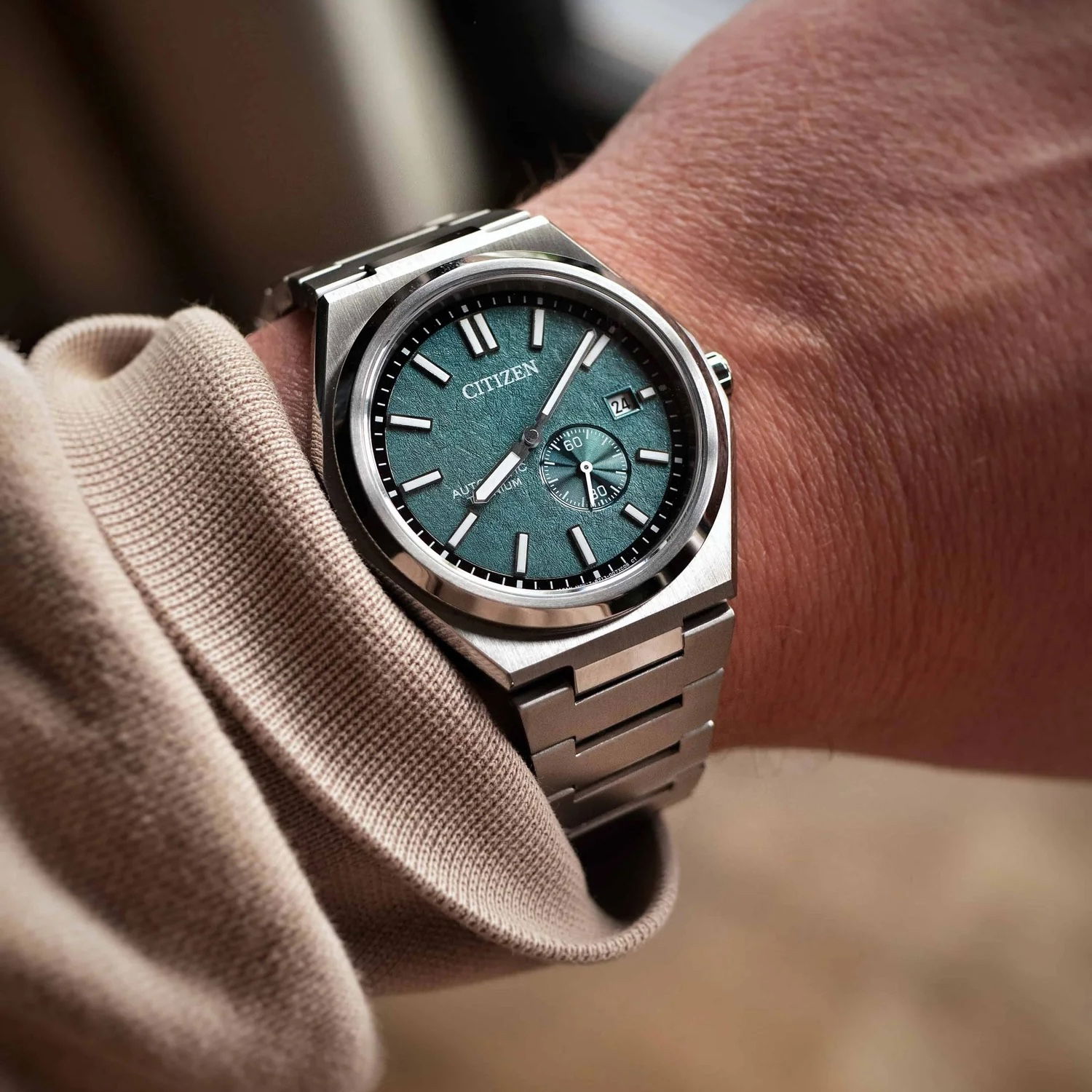 Citizen Zenshin Super Titanium Small Seconds Nj0180-80X