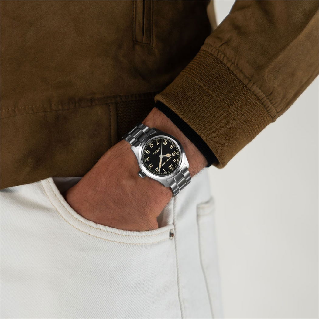 Hamilton H70405130 Khaki Field Murph 38mm Erkek Kol Saati