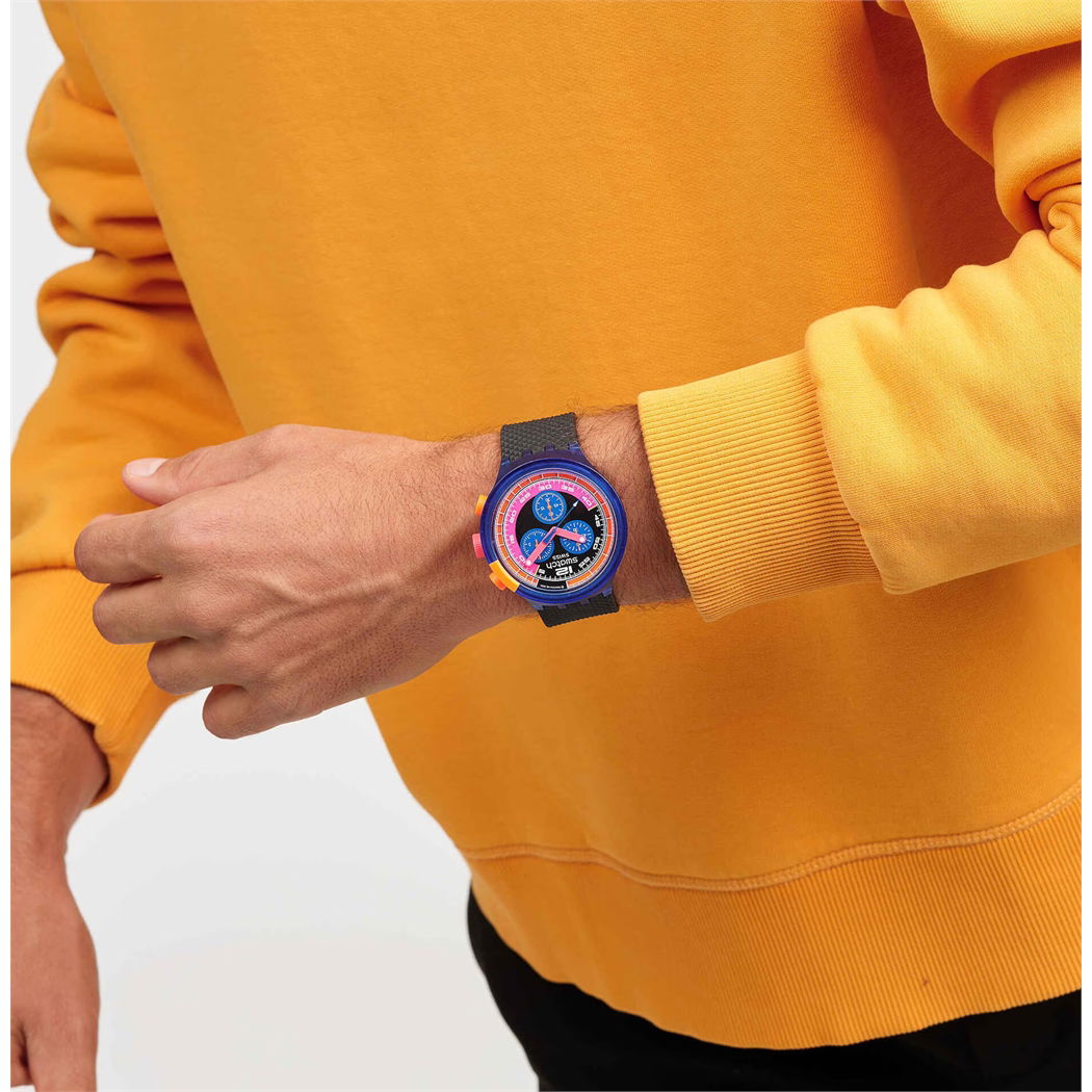 Swatch Sb06n102 Neon Party To The Max