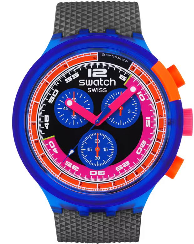 Swatch Sb06n102 Neon Party To The Max Kol Saati