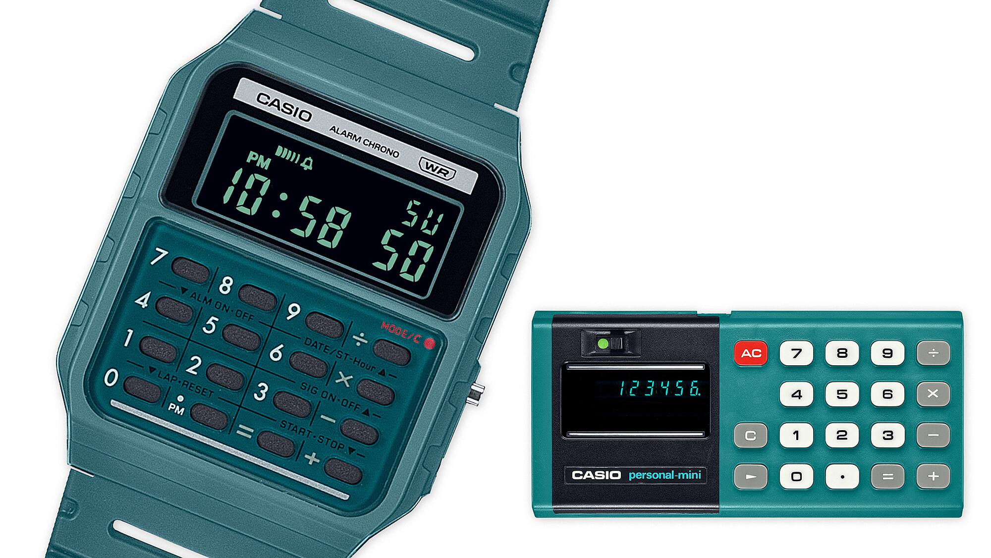 Casio Ca-53Wb-3Bdf Retro Hesap Makineli