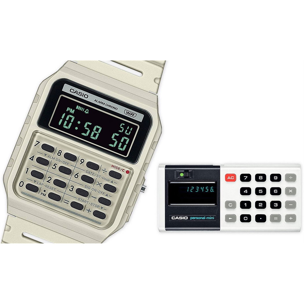 Casio Ca-53Wb-8Bdf Retro Hesap Makineli