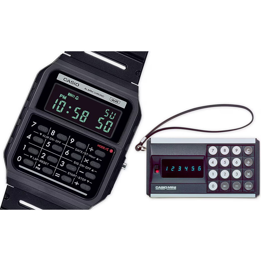 Casio Ca-53Wb-1Bdf Retro Hesap Makineli
