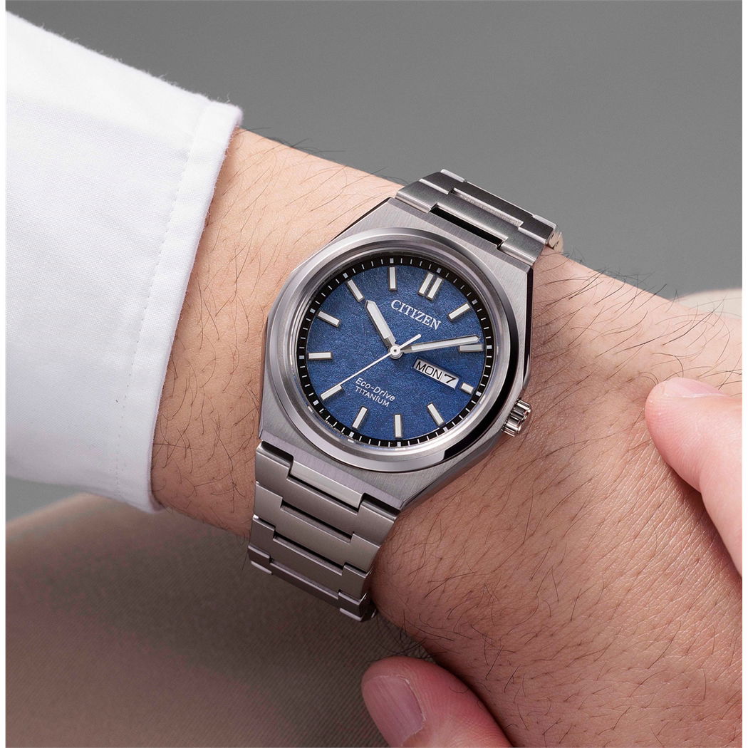 Citizen Zenshin Super Titanium Aw0130-85Le Eco Drive