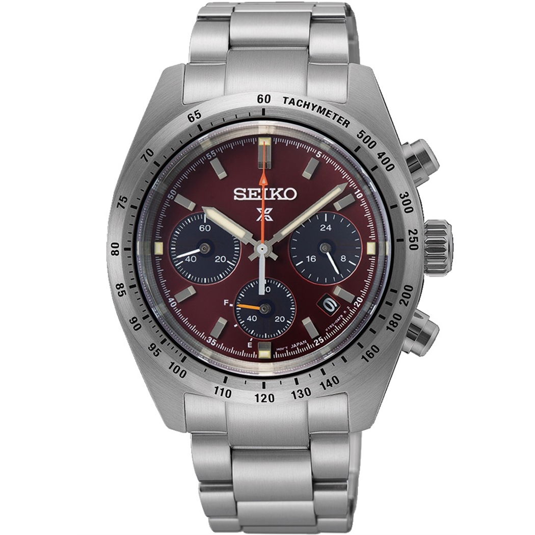 Seiko Prospex Speedtimer Solar Factory Red Ssc953p