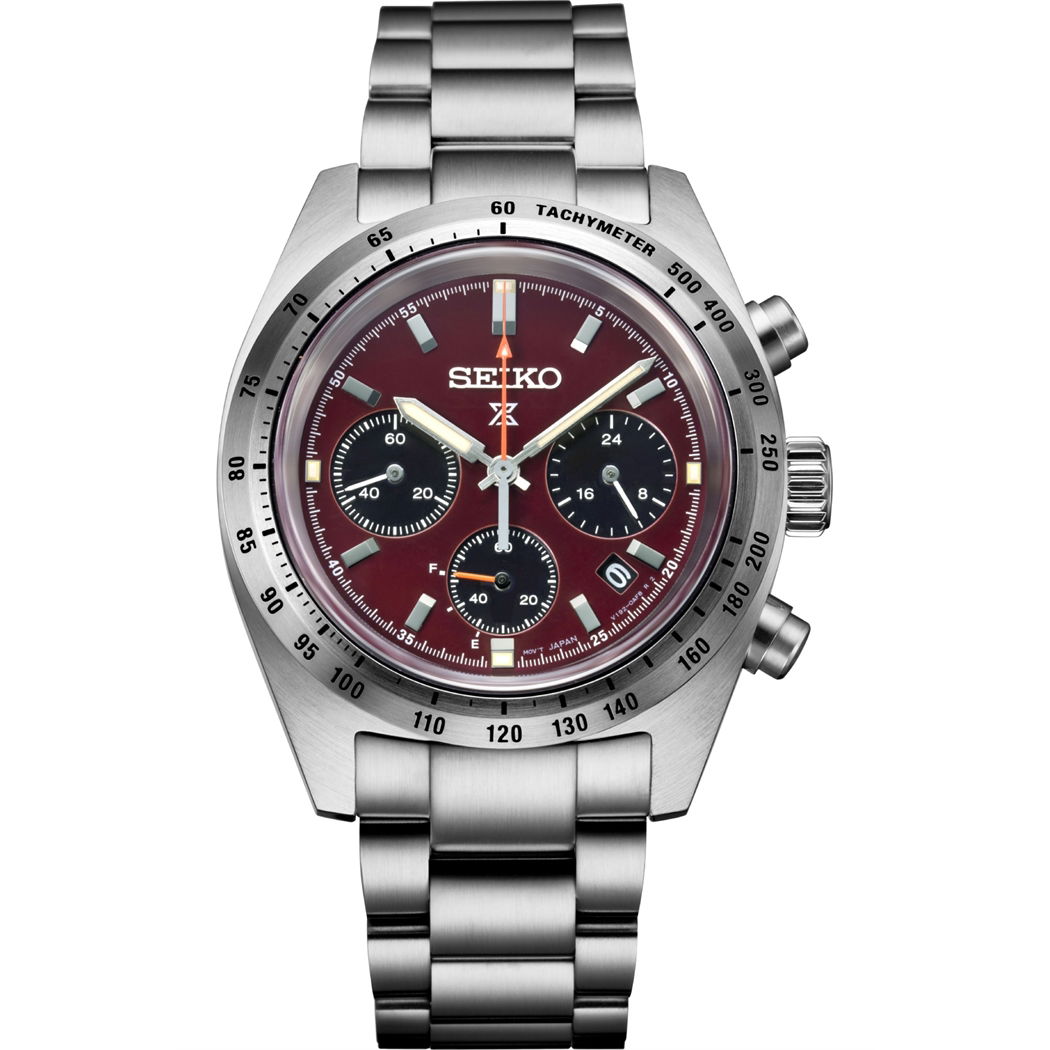Seiko Prospex Speedtimer Solar Factory Red Ssc953p