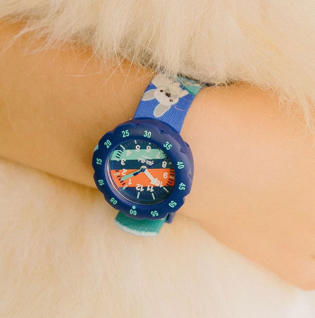 Flik Flak Fpsp075 Skating Frenchie Çocuk Kol Saati