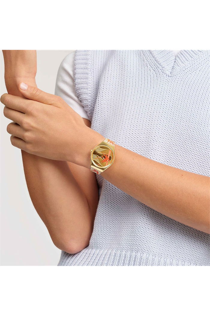 Swatch Syxz105 GOLDEN RED BAMBOO
