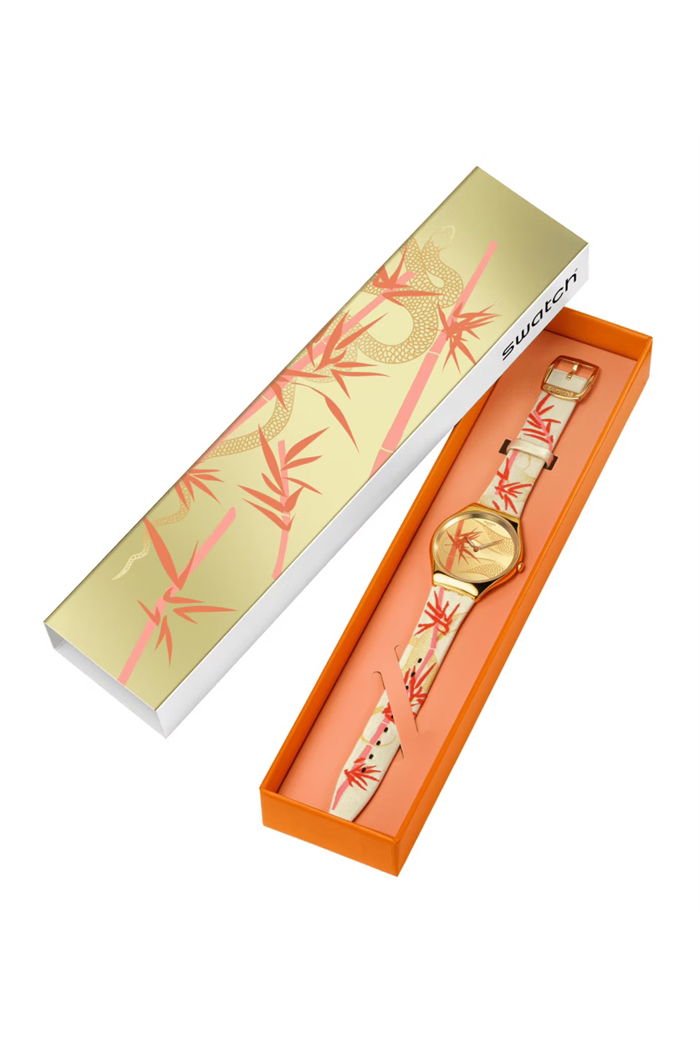 Swatch Syxz105 GOLDEN RED BAMBOO