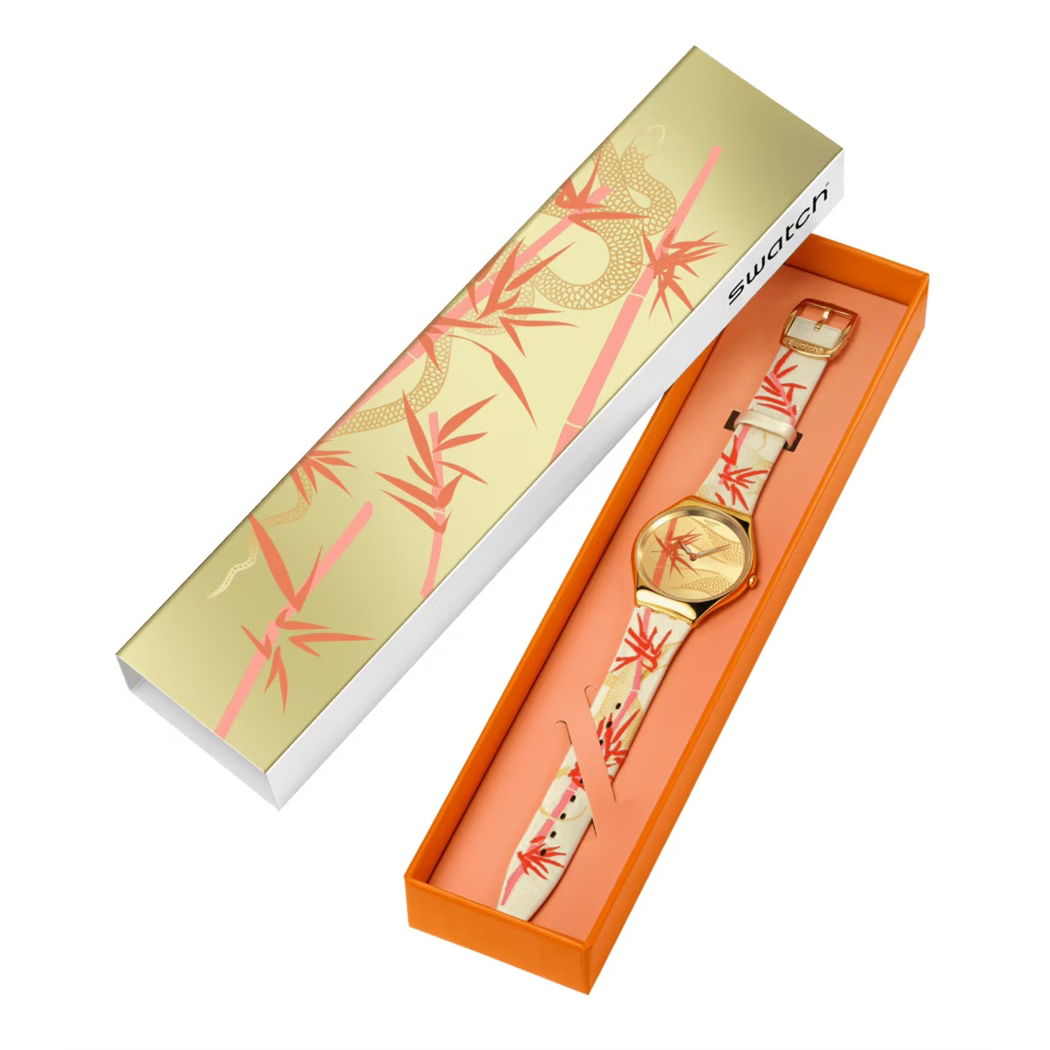 Swatch Syxz105 GOLDEN RED BAMBOO