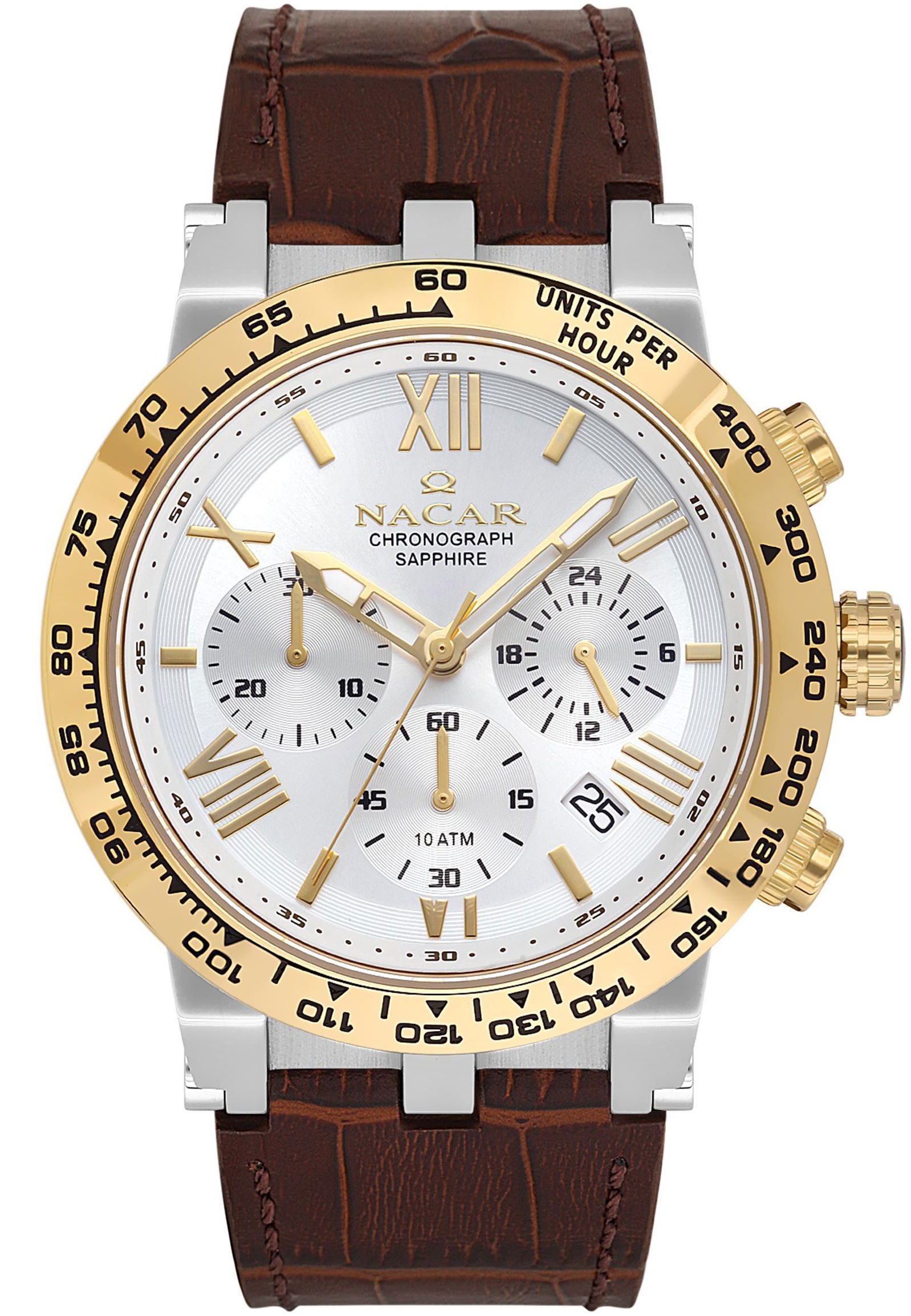 Nacar Nc34-29B679-Csl2 Chronograph Erkek Kol Saati