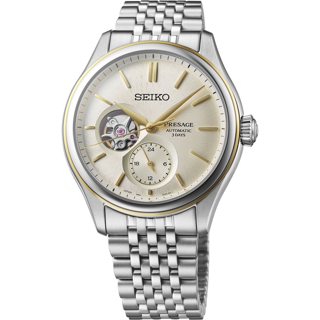 Seiko Presaje Spb480j Shiro-iro Open Heart Spb480j1