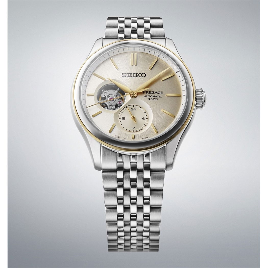 Seiko Presaje Spb480j Shiro-iro Open Heart Spb480j1