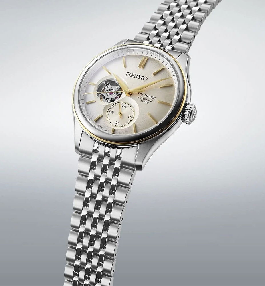 Seiko Presage Spb480j1 (Spb480j) Shiro-iro Open Heart Otomatik Erkek Kol Saati