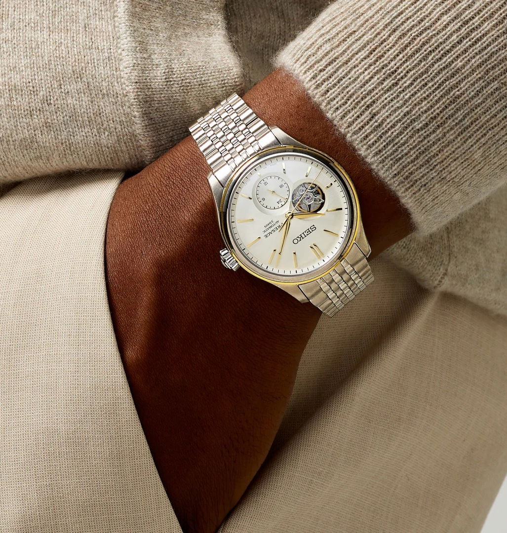 Seiko Presage Spb480j1 (Spb480j) Shiro-iro Open Heart Otomatik Erkek Kol Saati