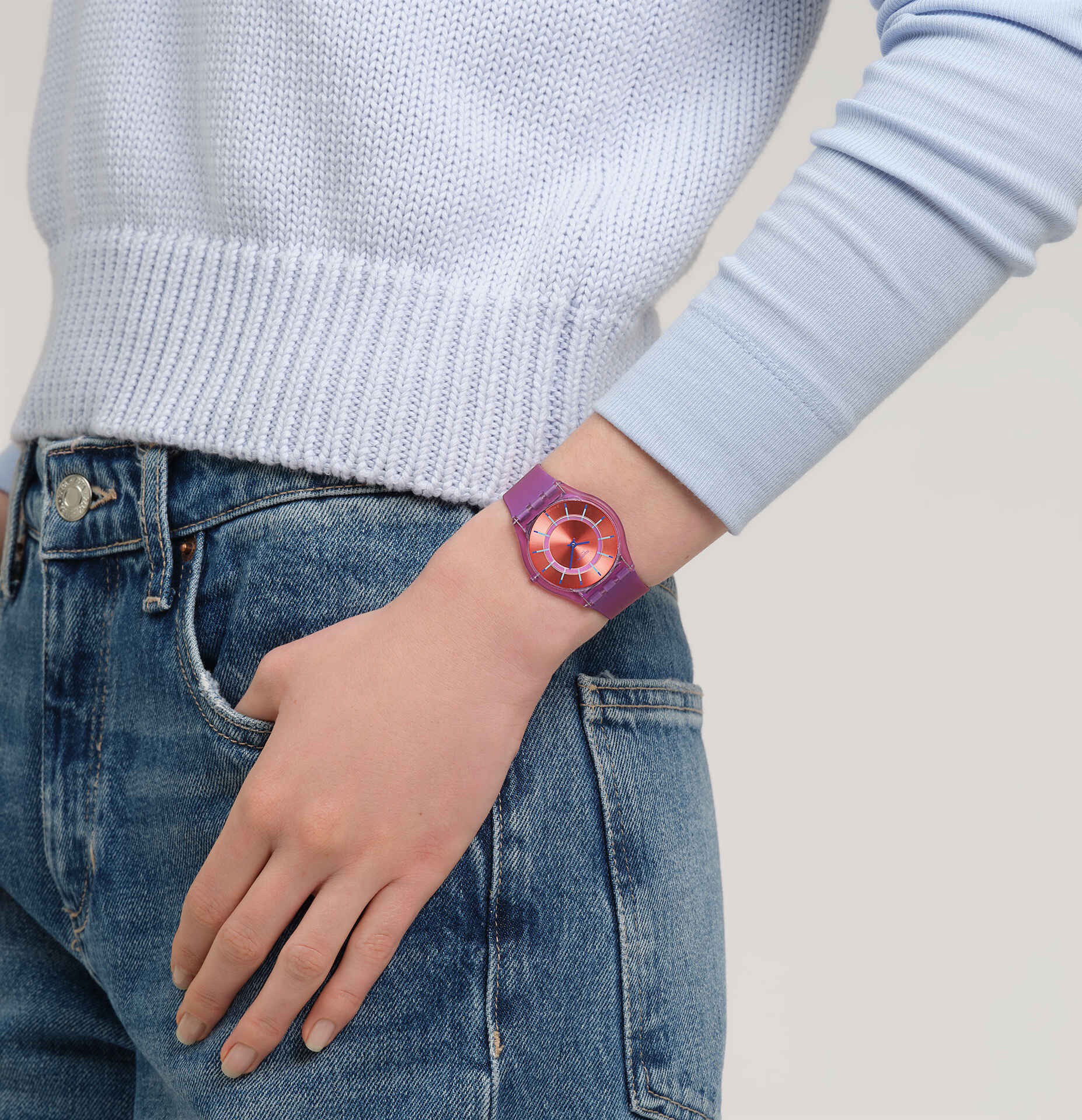 Swatch Ss08v108 Sweet Strawberry Dream Kadın Kol Saati