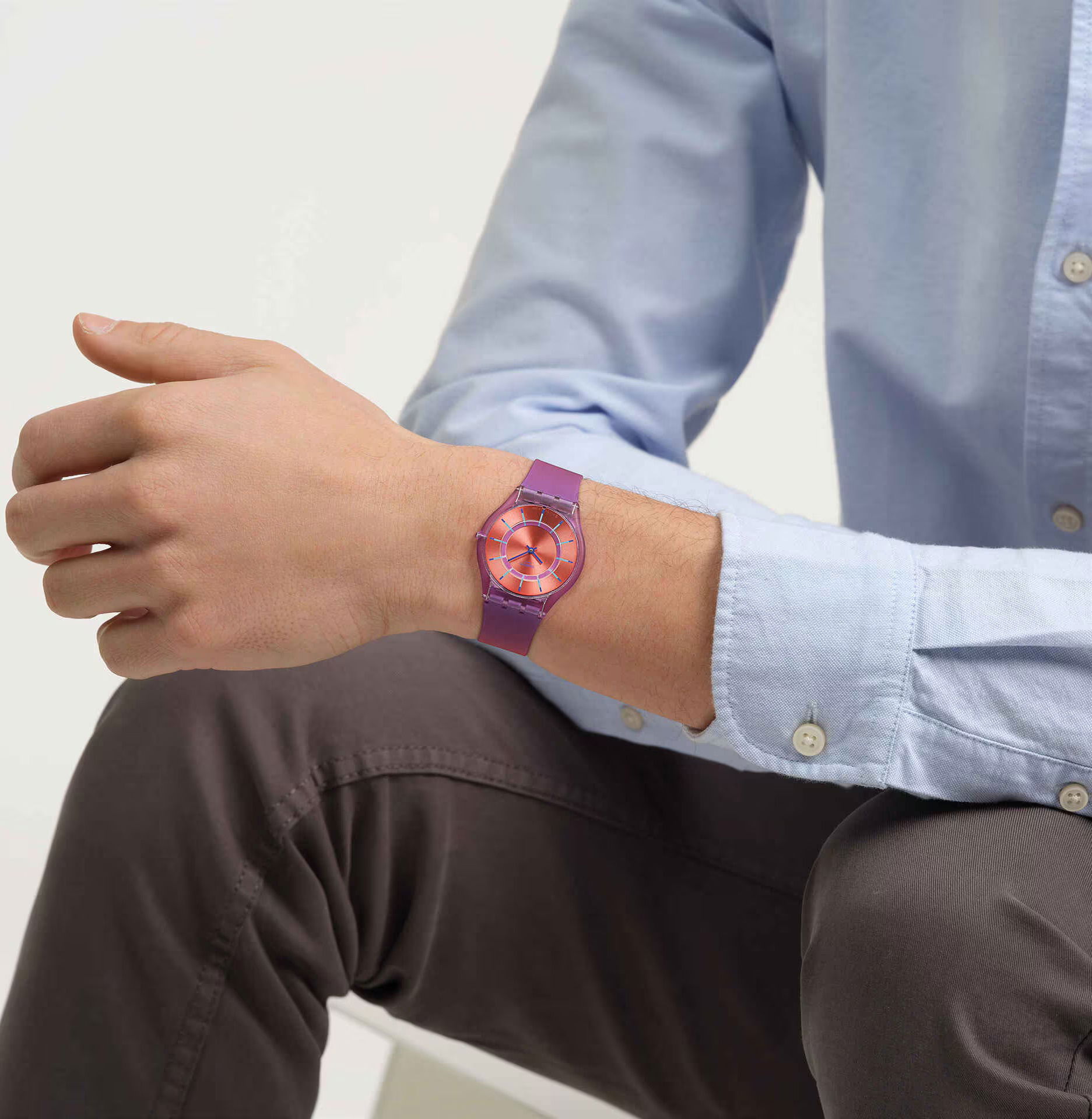 Swatch Ss08v108 Sweet Strawberry Dream Kadın Kol Saati