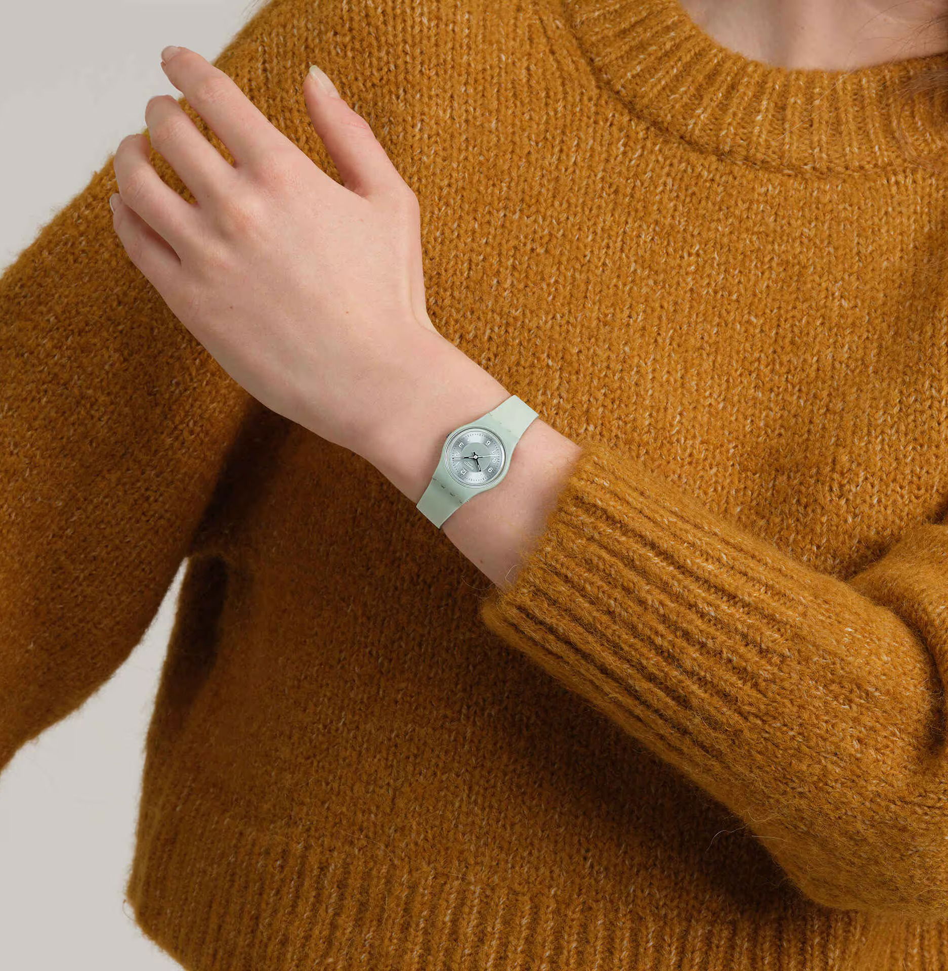 Swatch Lg131 Serenity Of Sage Kadın Kol Saati