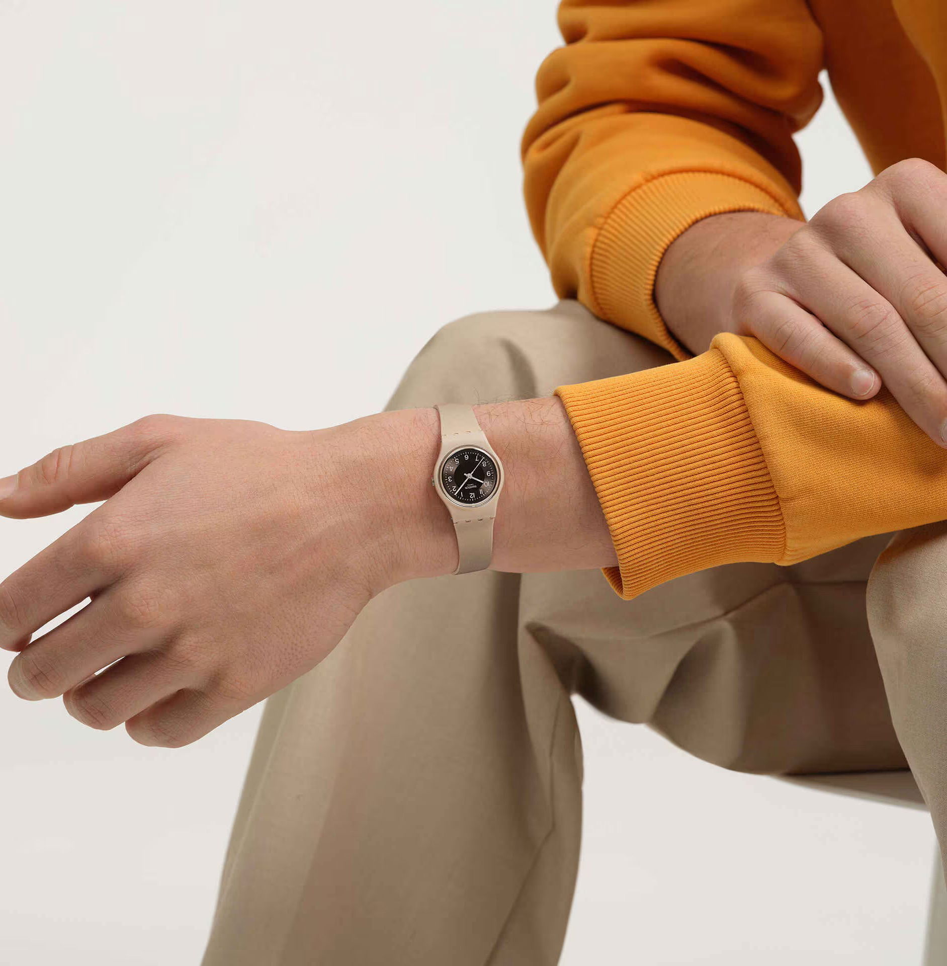 Swatch Lt104 Espresso Charm Kadın Kol Saati